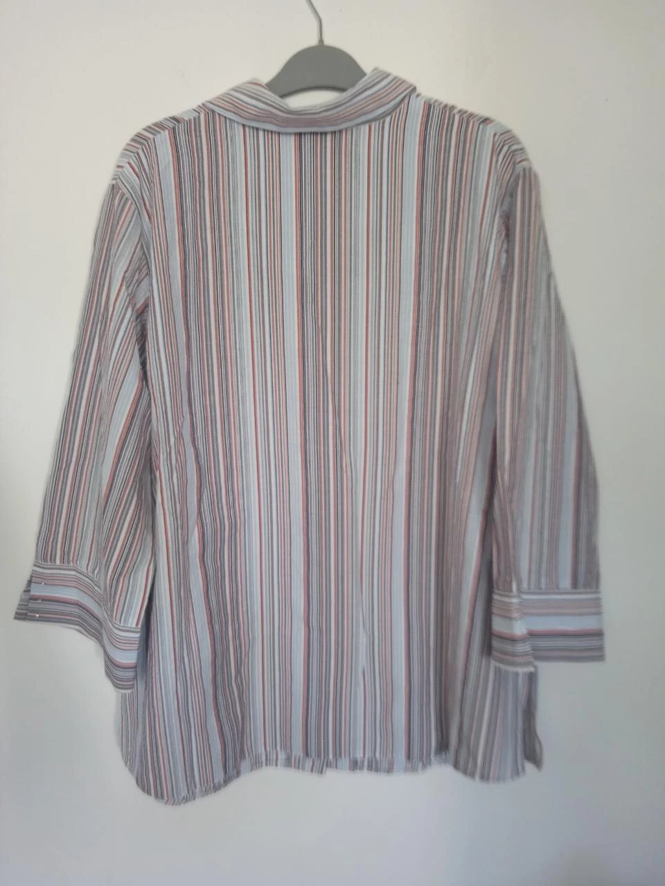 Striped afibel blouse, large size, size 50/ 5XL – photo 6
